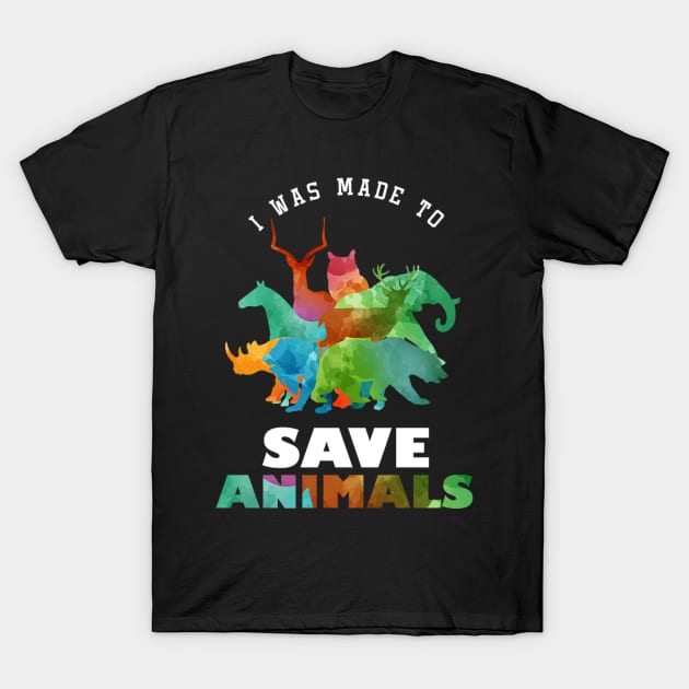 save animals T-Shirt by Zluenhurf